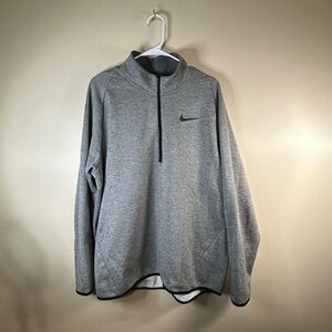 Nike Gray Half-Zip Jacket